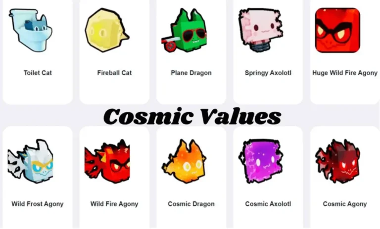 Cosmic Values Pet Simulator X